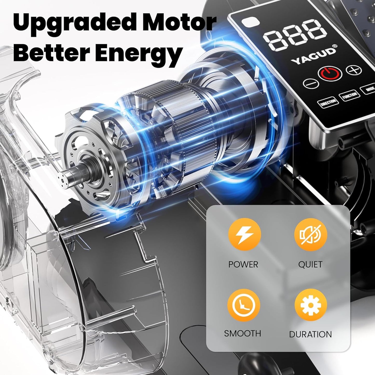 Under Desk Elliptical Machine, Elliptical Leg Exerciser as Seen on TV for Senior with Remote Control, Portable Quiet Electric Seated Pedal and 12 Adjustable Speed, Black